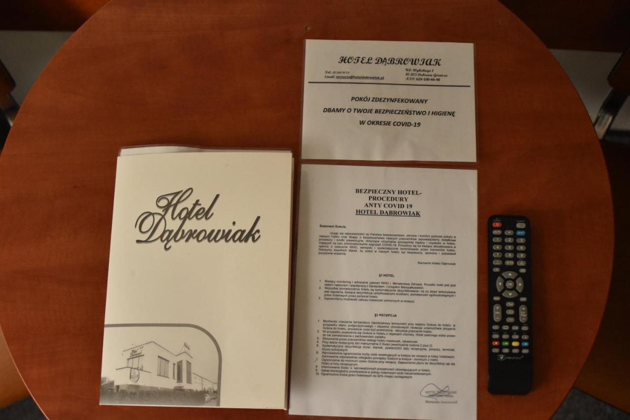 Hotel Dabrowiak Dąbrowa Górnicza Bagian luar foto